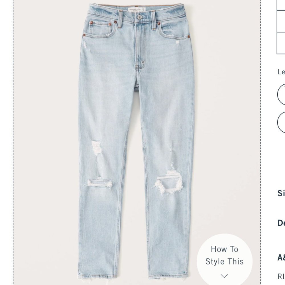 Abercrombie High Rise Skinny - Picture 3 of 7